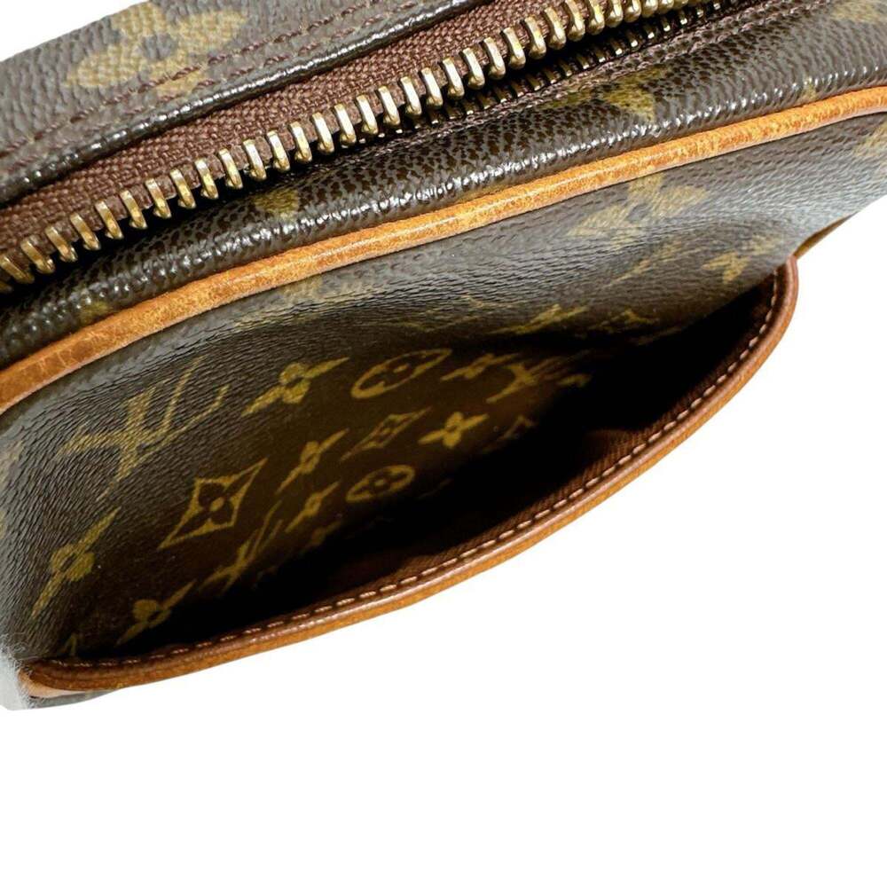 LOUIS VUITTON Authentic Brown Monogram Canvas Shoulder Bag - Picture 11 of 16